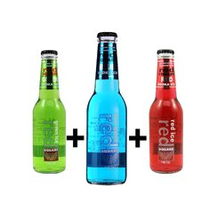 紅廣場三口味組合裝 綠冰、紅冰與藍莓的絕妙搭配